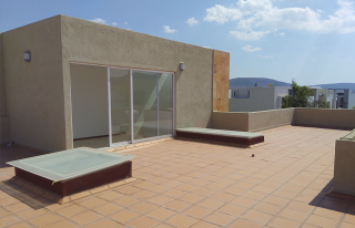 Roof Terrace de Modelo Oasis en Lomas de Angelópolis III, Parque Baja California Sur